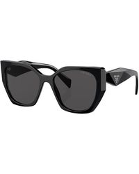 Prada - Pr 19zs 1ab5s0 55mm Butterfly Sunglasses - Lyst