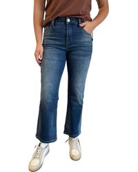 Kut From The Kloth - Kelsey High Rise Fab Ab Ankle Flare Jeans - Lyst