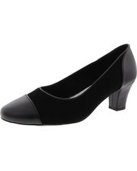 Easy Street - 312922 Toe Cap Manmade Block Heels - Lyst