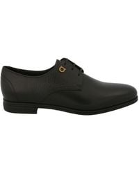 Ferragamo - Spencer Leather Dress Shoes - Lyst