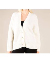 Apricot - Loose Fit V-neck Cardigan - Lyst