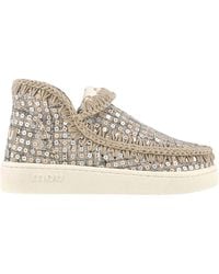 Mou - Summer Eskimo Woven Textiles Sneakers - Lyst