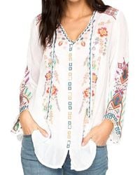 Johnny Was - Alaura Button-Down Blouse - Lyst