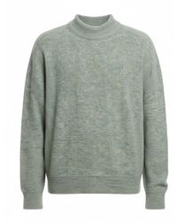 ATOMOFACTORY - Sage Brushed Crewneck Sweater - Lyst