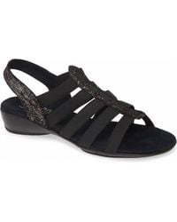 Munro - Darian Ii Print Sandal - Lyst