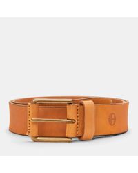 Timberland - 40Mm Nubuck Wrapped Buckle Belt - Lyst