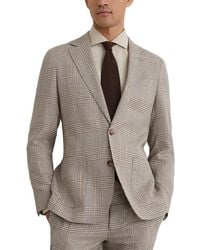 Reiss - Epsom Notch Prince Linen & Wool-Blend Formal Jacket - Lyst