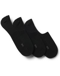 BOSS - Three-Pack Of No-Show Socks - Lyst