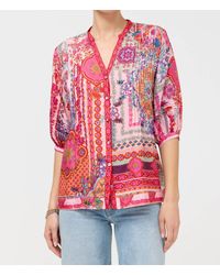 Johnny Was - Vacanza Blouse - Lyst