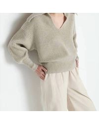 Nation Ltd - Ashton Collared Pullover Sweater - Lyst