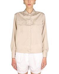 Aspesi - Regular Solid Shirt - Lyst