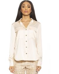Alexia Admor - Classic Button Down - Lyst