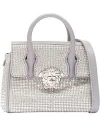 Versace - Palazzo Empire Mini Limited Edition Crystal Crossbody Bag - Lyst