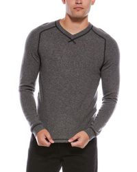 Autumn Cashmere - Cashmere Thermal Crewneck Sweater - Lyst