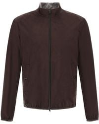 Herno - Matte Finish Jacket With High Collar - Lyst