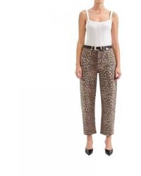 DAZE - Westward High Rise Barrel Leg Jeans - Lyst