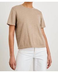 Rails - Cotton Cashmere Short Sleeve Tee - Lyst