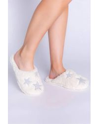 Pj Salvage - Star Cozy Slippers - Lyst