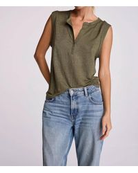 Sundays - Linen Sky Tee - Lyst