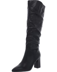 Madden Girl - Fairfield Faux Leather Pointed Toe Knee-high Boots - Lyst