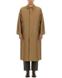 sunflower - Relaxed Silhouette Long Coat With Design - Lyst