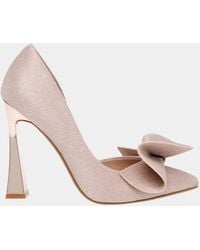 Betsey Johnson - Nobble Metallic Pumps - Lyst