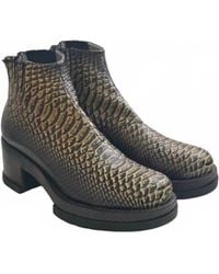 SAPIO - N171 Leather Boot - Lyst