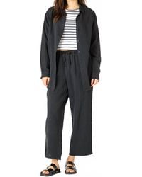 Dex - Textured Button Up Blouse - Lyst