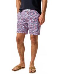 Johnnie-o - Half Elastic Surf Shorts - Lyst