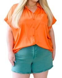 Jodifil - Never Have I Ever Button Down Blouse - Lyst