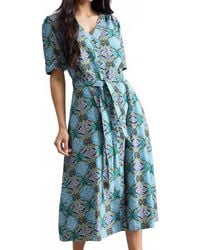 White Stuff - Val Linen Blend Dress - Lyst