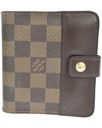Louis Vuitton - Compact Zip Canvas Wallet (pre-owned) - Lyst
