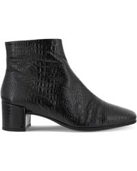 Ecco Womens Shape 35 Squared Tall Fashion Boot in Black | Lyst
