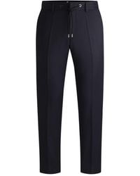 BOSS - Drawstring Trousers - Lyst