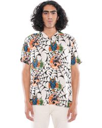 Cult Of Individuality - Yakuza Short Sleeve Woven Shirt - Lyst