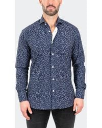 Maceoo - Einstein Stretchmicropaisley - Lyst