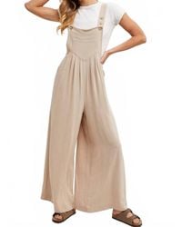 Bluivy - Esther Wide Leg Overall Jumpsuit - Lyst