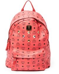 MCM - Large Front Studded Stark Backpack - Lyst