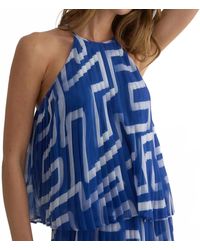 Bella Dahl - Pleated Halter Top - Lyst