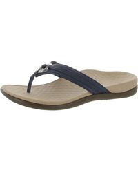Vionic - Aloe Arch Support Flat Thong Sandals - Lyst