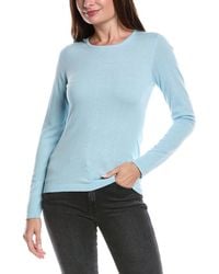 Forte - Crewneck Silk & Cashmere-Blend Sweater - Lyst