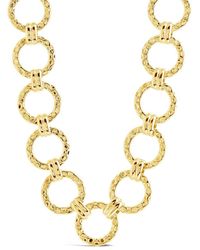Sterling Forever - Molten Chain Necklace - Lyst