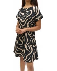 Joseph Ribkoff - Abstract Print A-Line Dress - Lyst