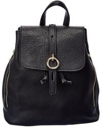 Italian Leather - Backpack - Lyst