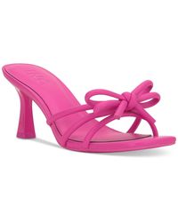 INC - Emonna Faux Leather Slip On Slide Sandals - Lyst