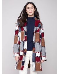 Charlie b - Plush Knit Button Front Long Jacket - Lyst