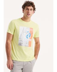 Nautica - Sailing Regatta Graphic T-Shirt - Lyst