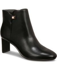 Alfani - Paam Boots Faux Leather Almond Toe Ankle Bootie Lion458 - Lyst