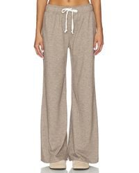 Bobi - Wide Leg Drawstring Sweatpants - Lyst