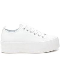 Xti - Platform Canvas Sneakers Refresh By - Lyst